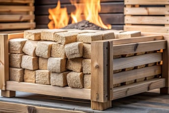 Comment stocker les bûches compressées pour une bonne combustion ?