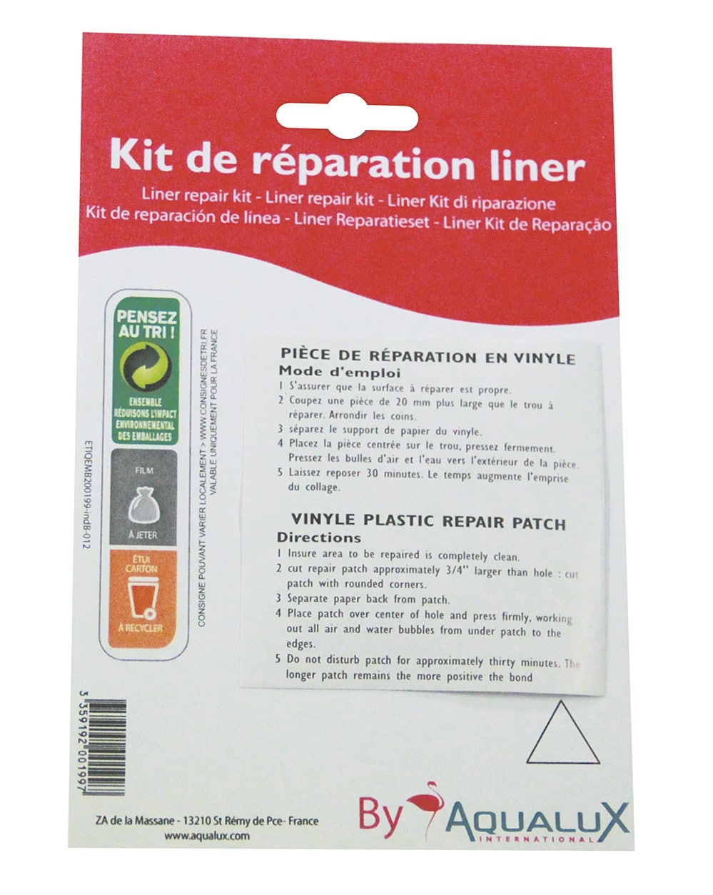 EDM Kit de réparation liner EDM pour piscine - 30 ml pas cher 