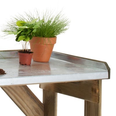 Table de rempotage en bois 80 x 40 x 85 cm Flora - Forest Style
