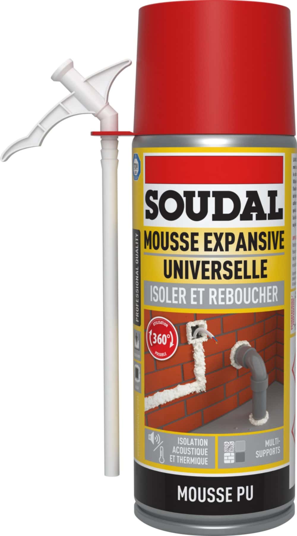Mousse expansive LMDI manuelle 300ml - SOUDAL