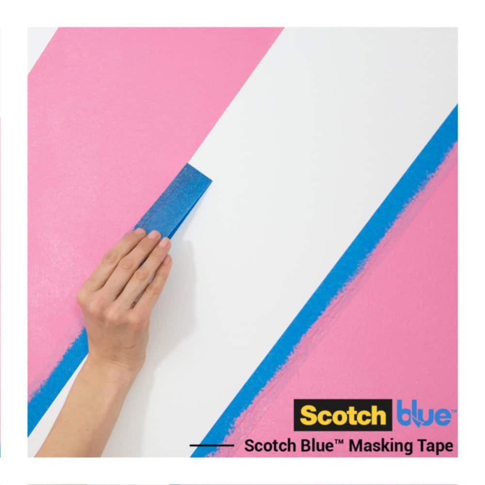 Scotch Super peintre de ruban de masquage 30 mm x 50 m-Plus de qualité  professionnelle, bleu, 2090: Bricolage