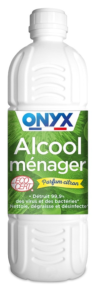 Alcool ménager parfum citron 1L Onyx