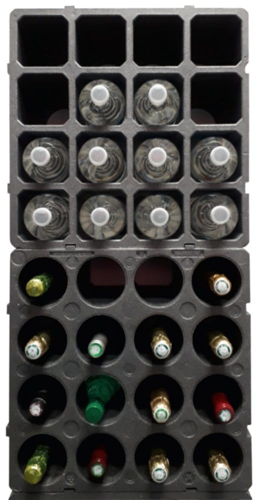 Casier rangement 15 bouteilles polystyrène - MOTTEZ - Mr.Bricolage