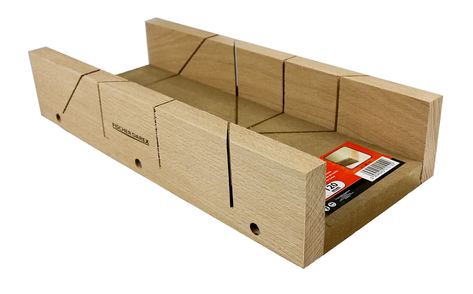 Toolland boîte à onglets 25x5,5x3,8 cm bois