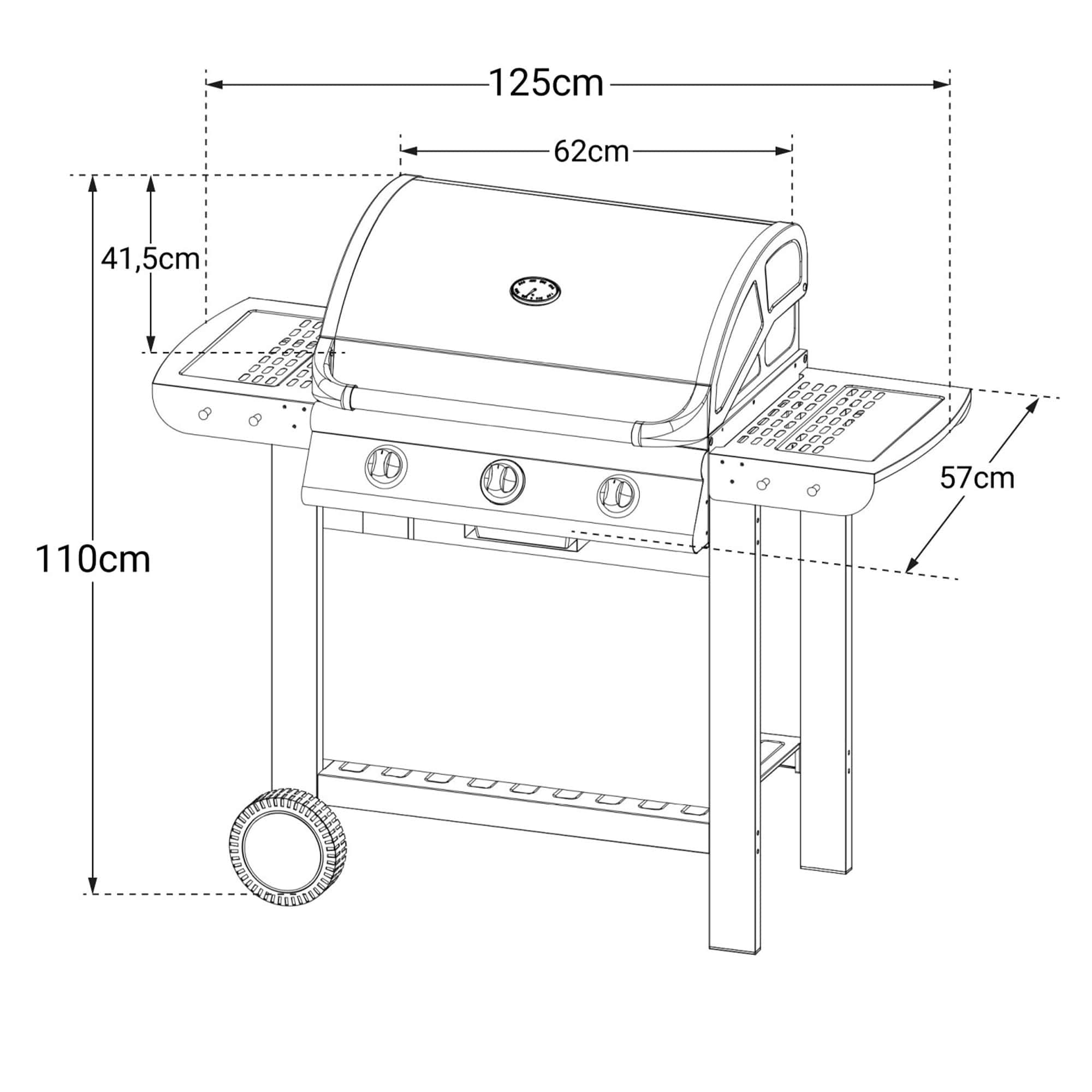 Ustensiles pour barbecue – Set de 3 pièces - Mr Bricolage : Bricoler,  Décorer, Aménager, Jardiner