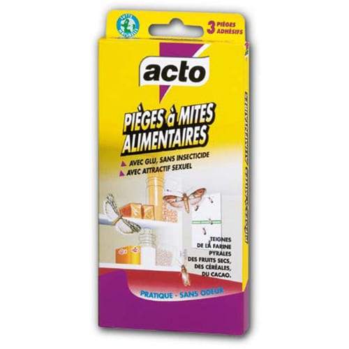 Pièges à mites alimentaires ACTO - Mr.Bricolage