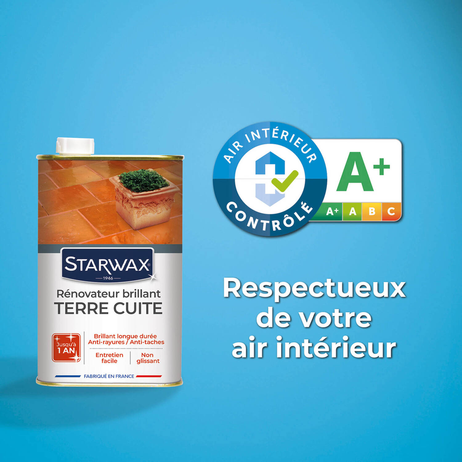 Starwax 360 renovateur lucido protezione lunga durata tomettes e TC - 1L