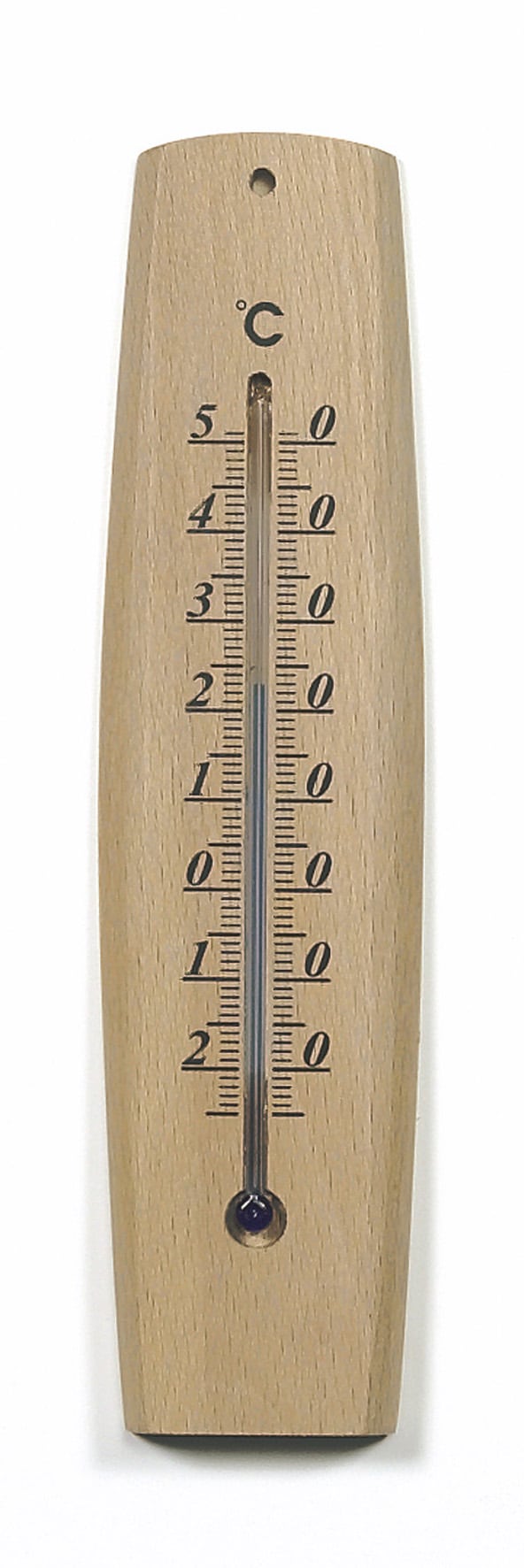 thermomètre bois clair 22 cm - STIL - Mr.Bricolage
