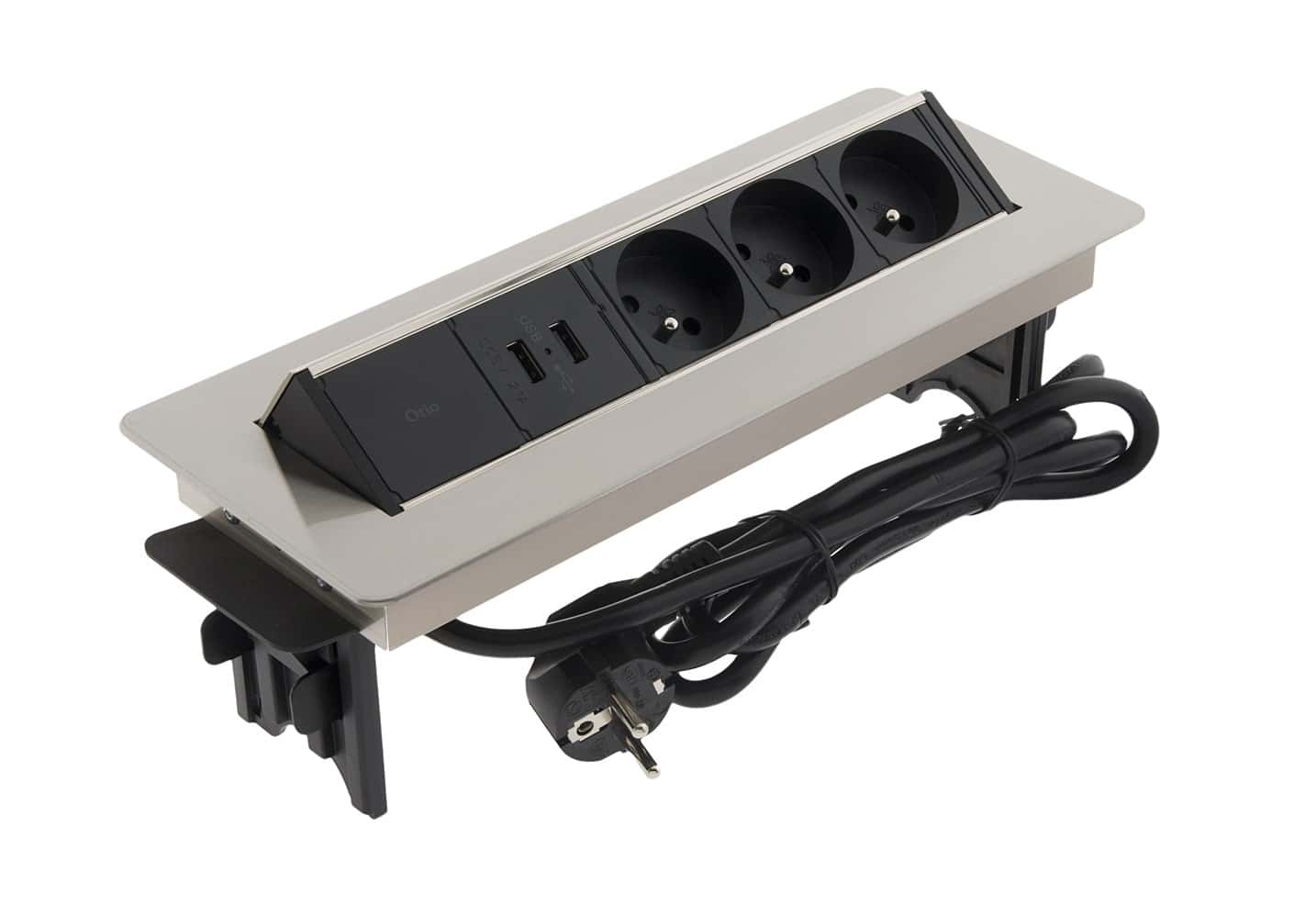 BEVA Multiprise Electrique USB avec Boîte de Rangement pour Câbles