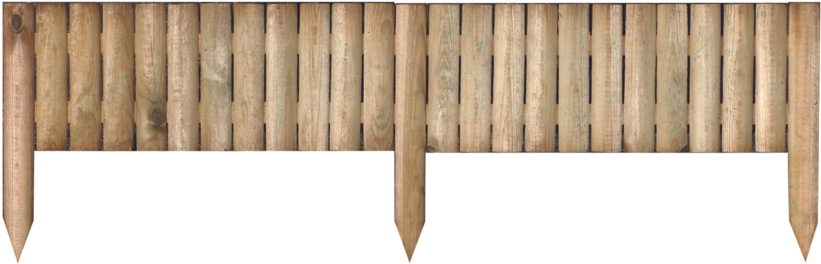 Bordure en bois en rouleau - basse - Jardipolys