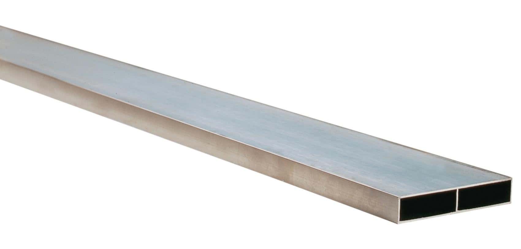 Règle de maçon aluminium 100x18x1,2 5 m 2 alvéoles - Mr.Bricolage