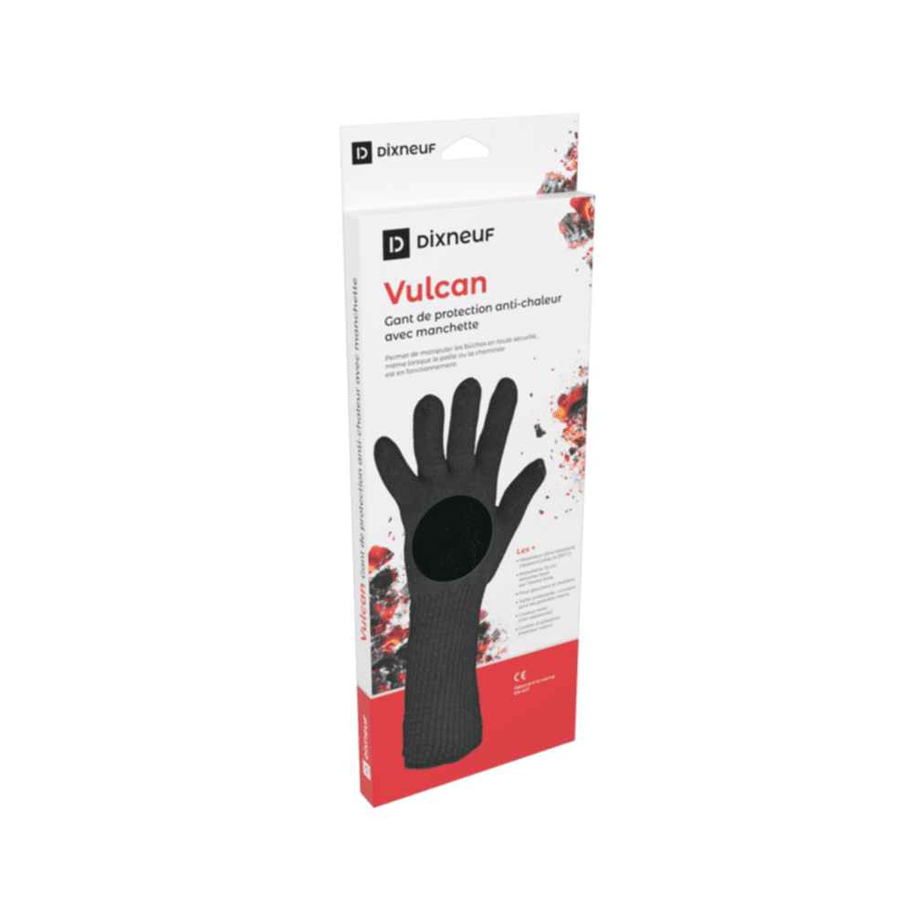 Gant de protection anti-chaleur avec manchette VULCAN - Dixneuf