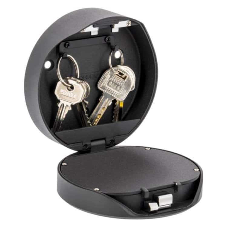 Boîte à clés intelligente, connectée et sécurisée avec code PIN Noir-Batilec