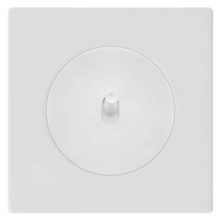 Interrupteur design à bascule avec levier blanc • Plafonniers Design