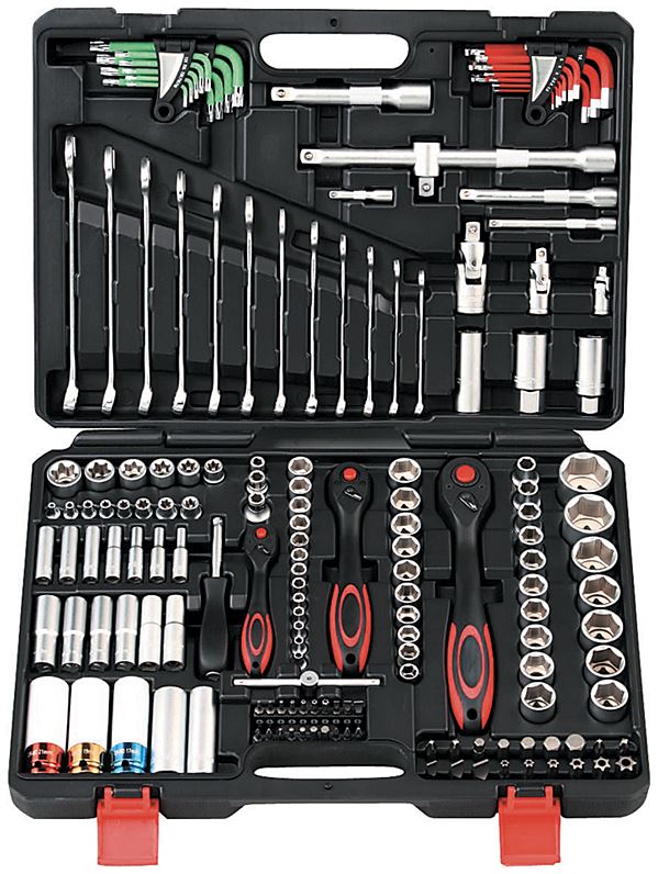 Kit mallette entretien PE/ALU assort outils 76 pcs pour