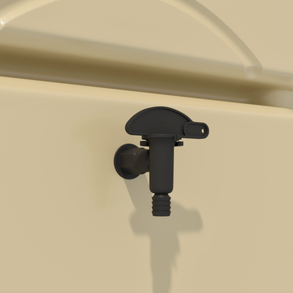 Récupérateur eau de pluie mural 300L beige - BELLIJARDIN - Mr