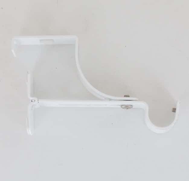 Support tringle à rideau, INSPIRE, 28 mm blanc satiné