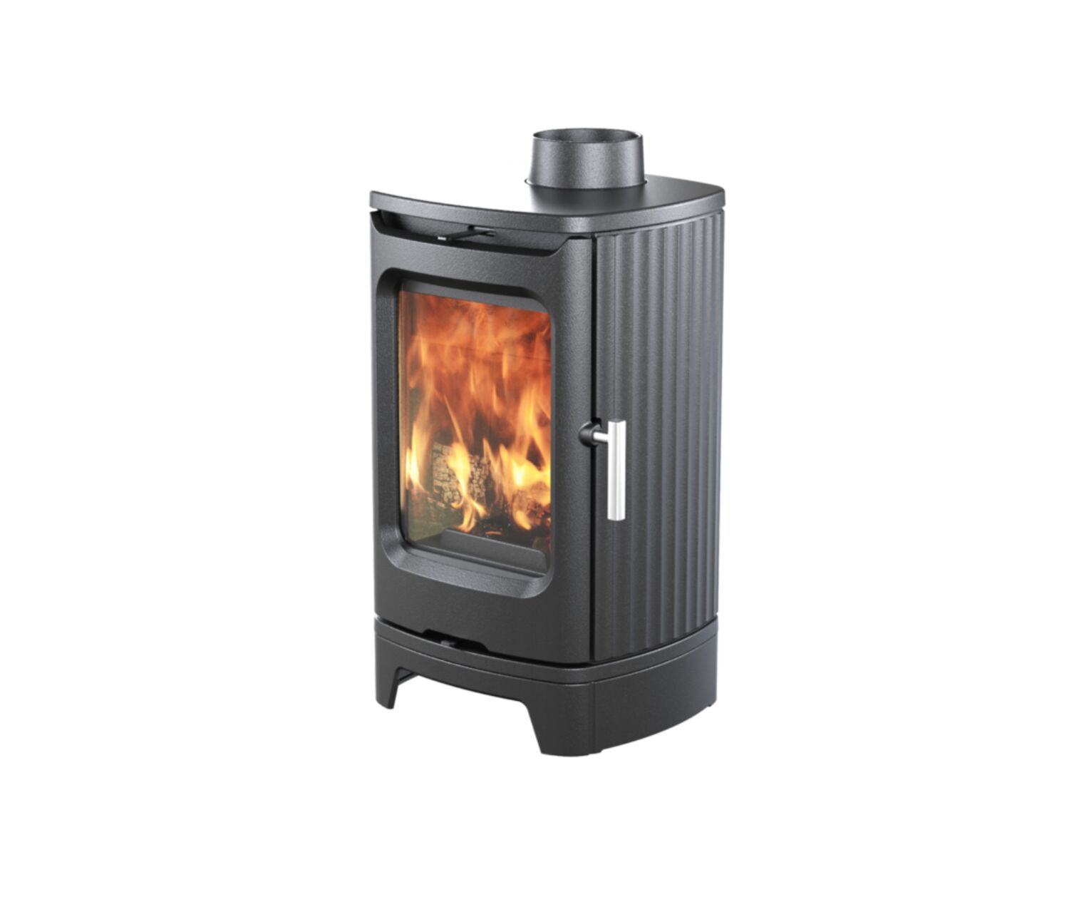 Petit Poêle à bois fonte neuf - Salamander Stove - 4 KW - Ameublement