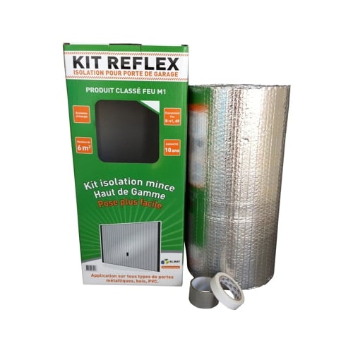 Kit isolation porte garage Reflex 6m² XLMAT - Mr.Bricolage