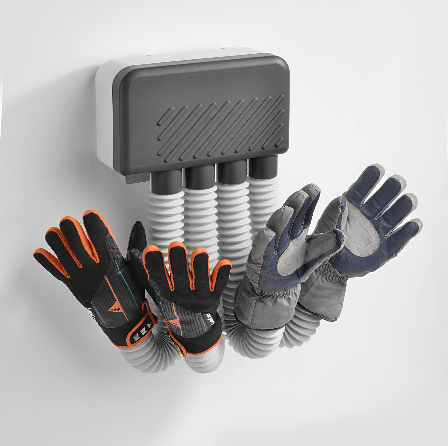 DR.PREPARE Sèche-chaussures, sèche-gants et chauffe-bottes avec souffleur de chaleur, sèche-bottes de ski avec minuterie pour chaussures de travail, Noir , Large