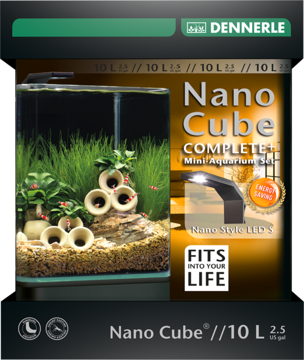 Aquarium Nano Cube Complete+ 10L S - Mr.Bricolage