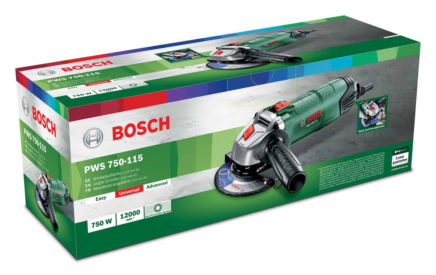 Meuleuse Angulaire Bosch Gws 2200W 230Mm - Mr Bricolage : Bricoler