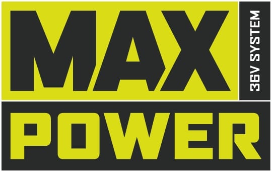 RYOBI MAX POWER Tondeuse sans fil 36V Power Assist™ Brushless -Ø coupe 46  cm - Ramassage et mulching - 1 batterie 5,0 Ah et 1 