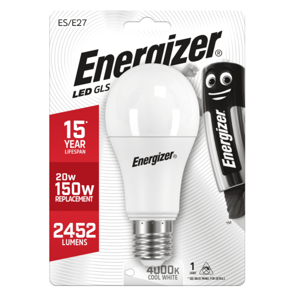 Ampoule LED Standard E27 20W 150W 2452lm 4000K - ENERGIZER - Mr.Bricolage