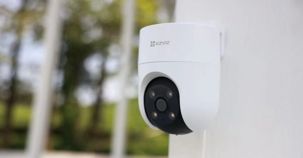 Caméra surveillance extérieure sur batterie EB8 - EZVIZ - Mr.Bricolage