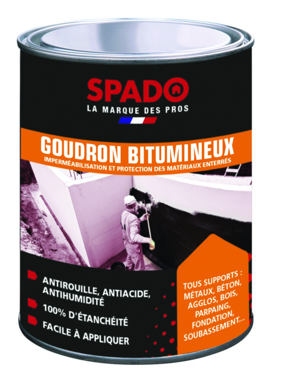 Goudron bitumineux - SPADO - Mr.Bricolage