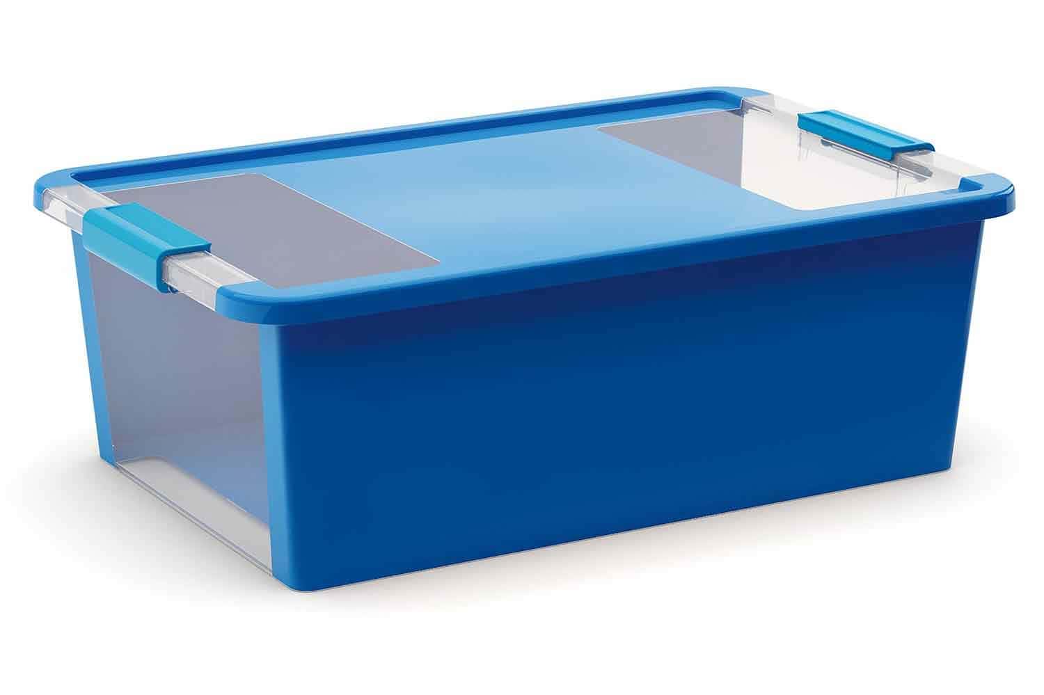 Boite de rangement plastique 30 compartiments bleu - RETIF