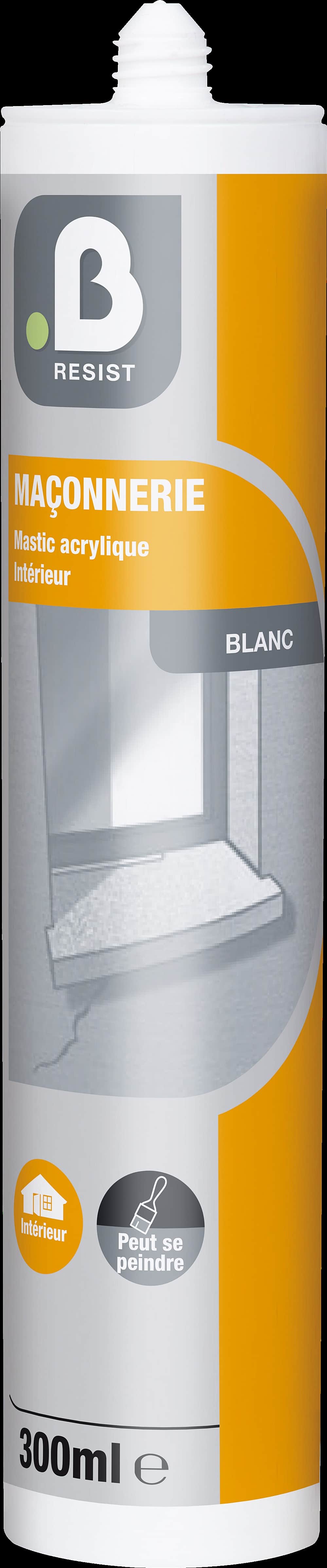 Mastic Acrylique De Finition Intérieure Blanc 290ml - Mr.Bricolage