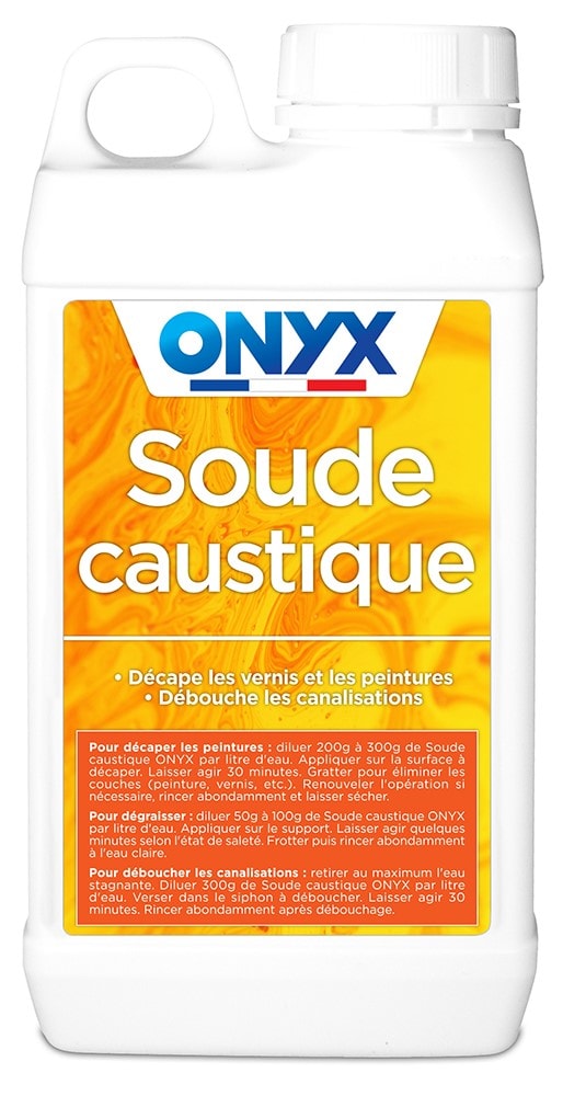 Soude caustique - 1 Kg - ONYX Articles-Quincaillerie