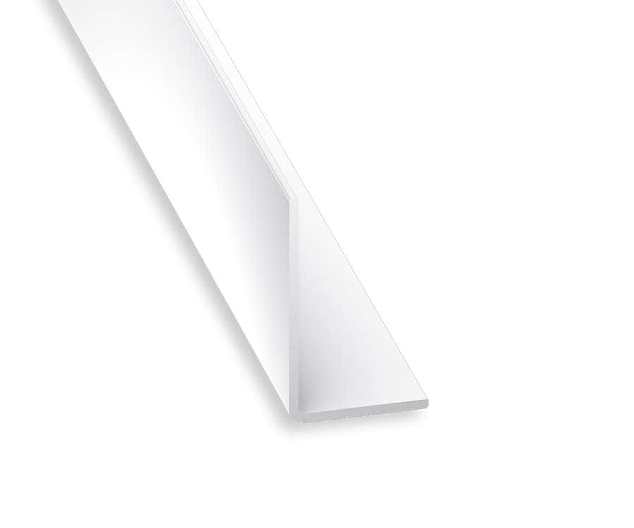 Cornière PVC 100x100mm 2,60m Blanc - CQFD - le Club