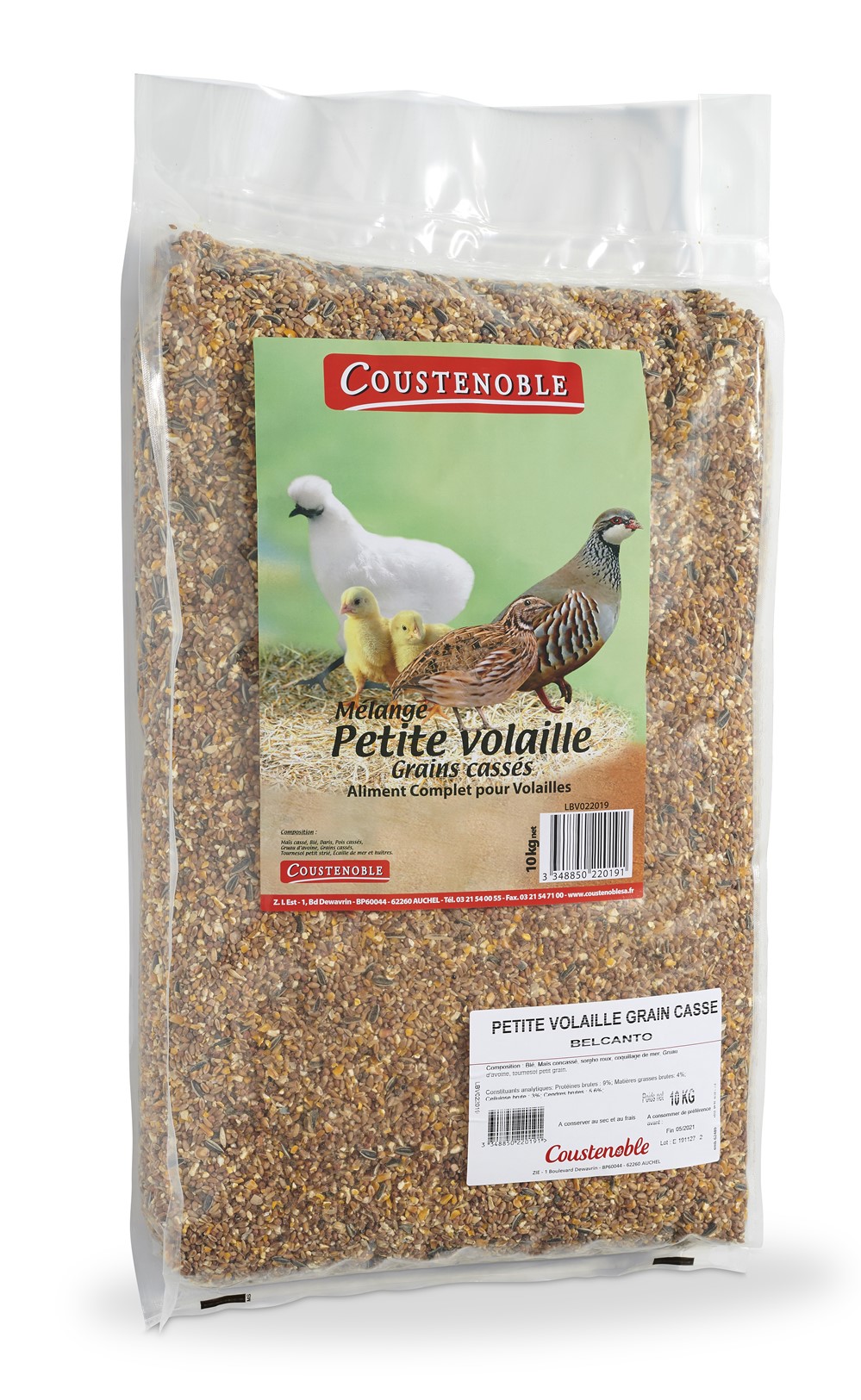 Mélange de graines pour oiseaux Grain de Vie - 10 kg : Grain de