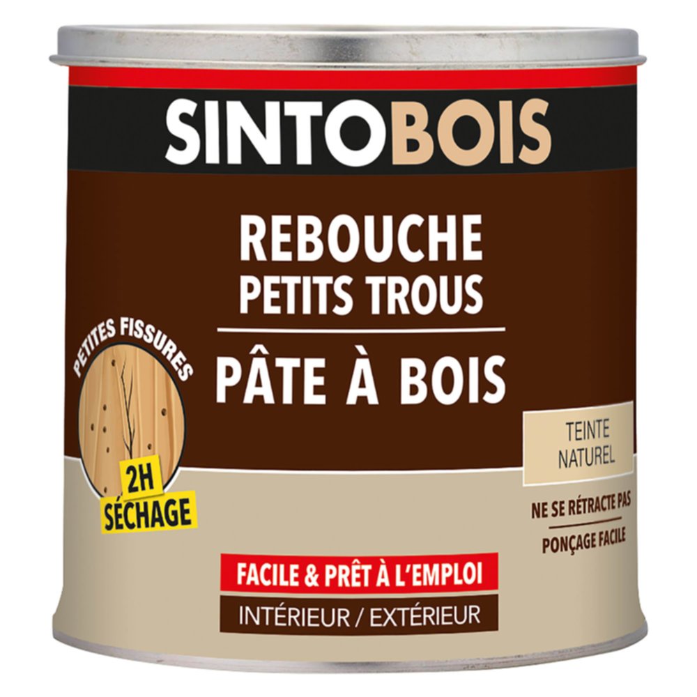 Pâte à bois - Sintobois, Ebénisterie - Réparation et décoration du meuble