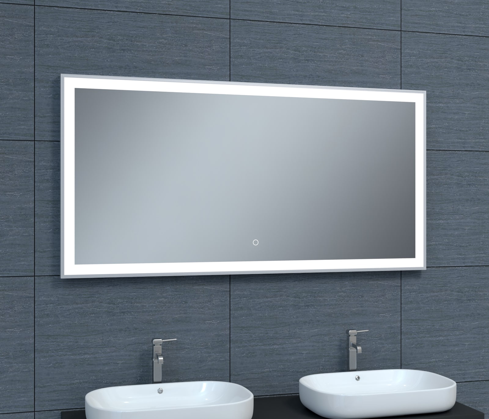 Miroir salle de bain silver cultura 60x80cm - Mr.Bricolage