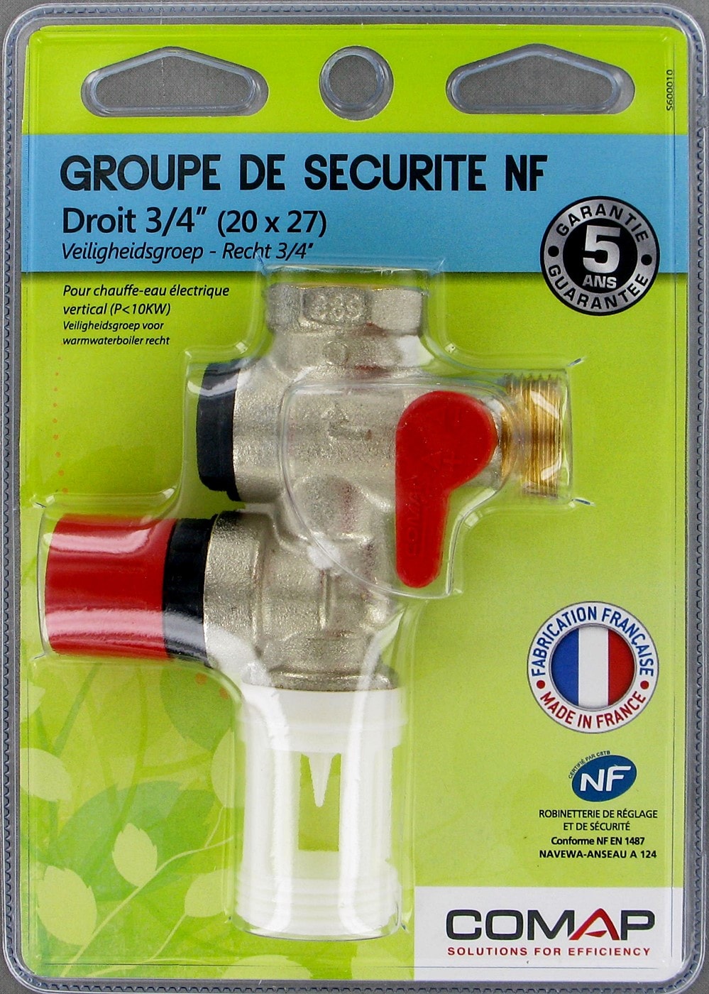 Groupe air chaud 500m3/h basse consommation - Mr.Bricolage