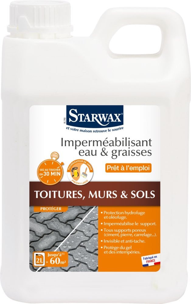Imperméabilisant sols poreux - STARWAX - Mr.Bricolage