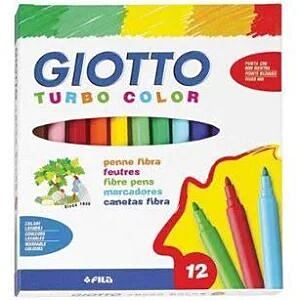 Crayons Feutre lavable Giotto (12) — La Ribouldingue