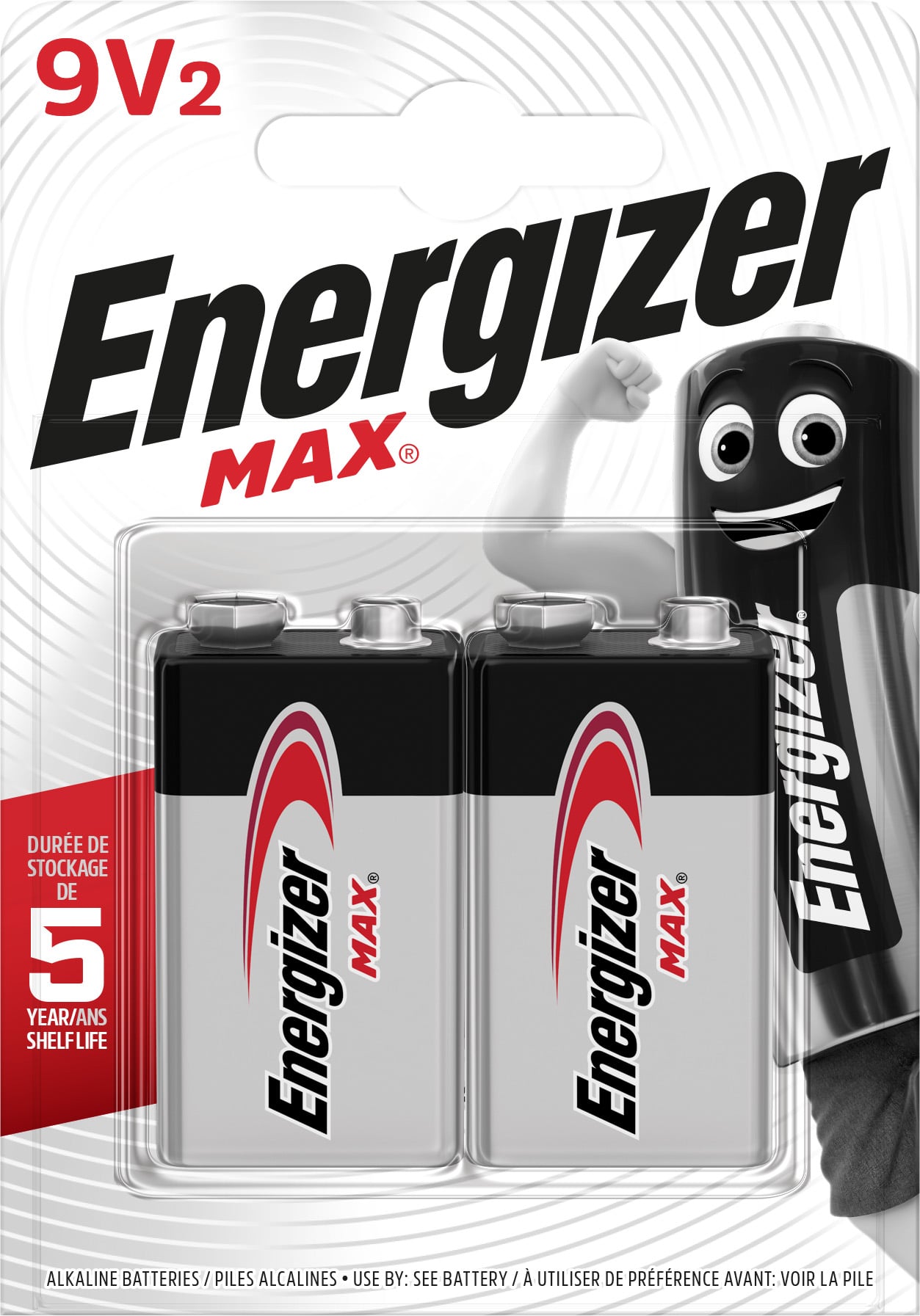 Pile 6LR61 Energizer Max Plus 9V x1 - Mr.Bricolage