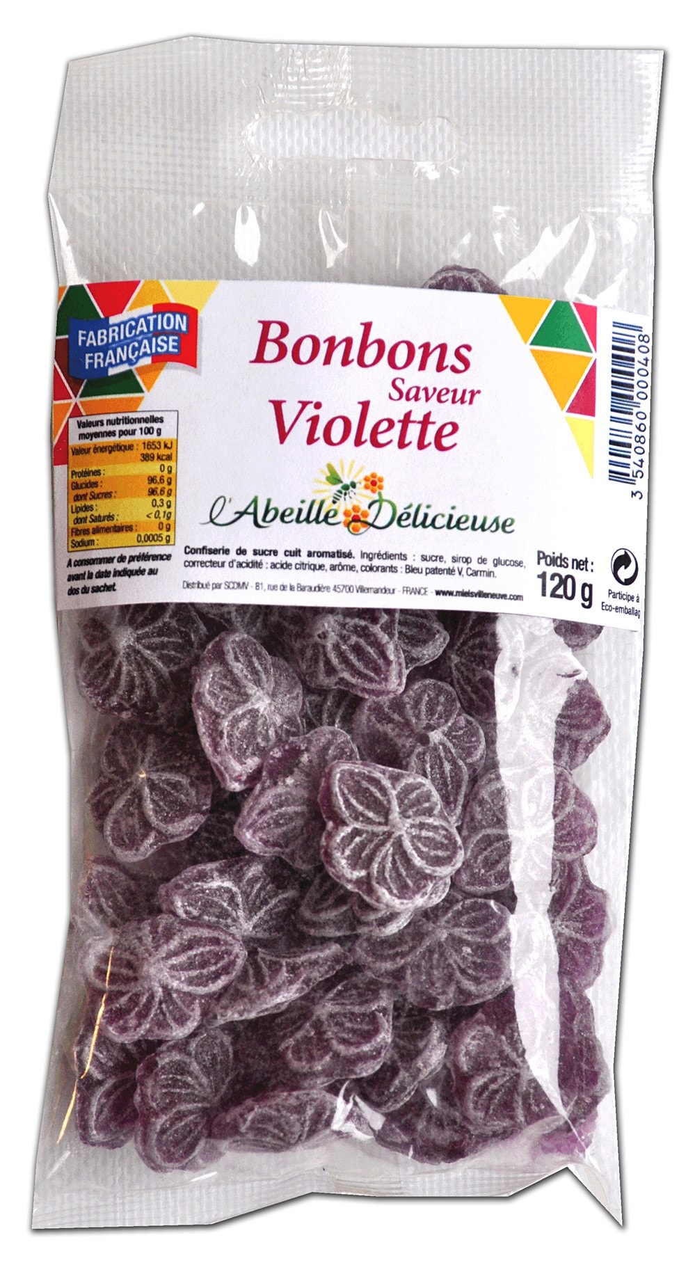 Bonbons à la violette - 120g