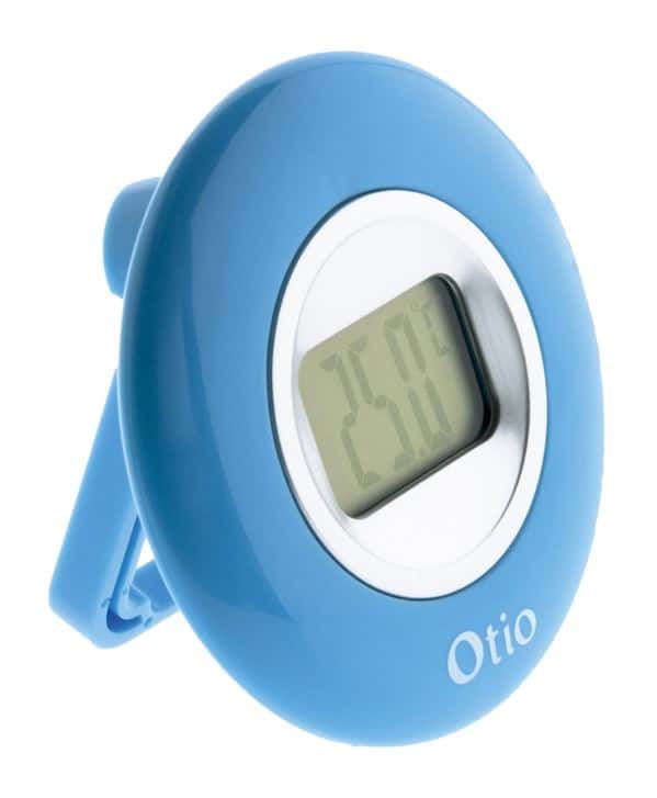 thermomètre / hygromètre avec écran lcd blanc - OTIO - Mr.Bricolage
