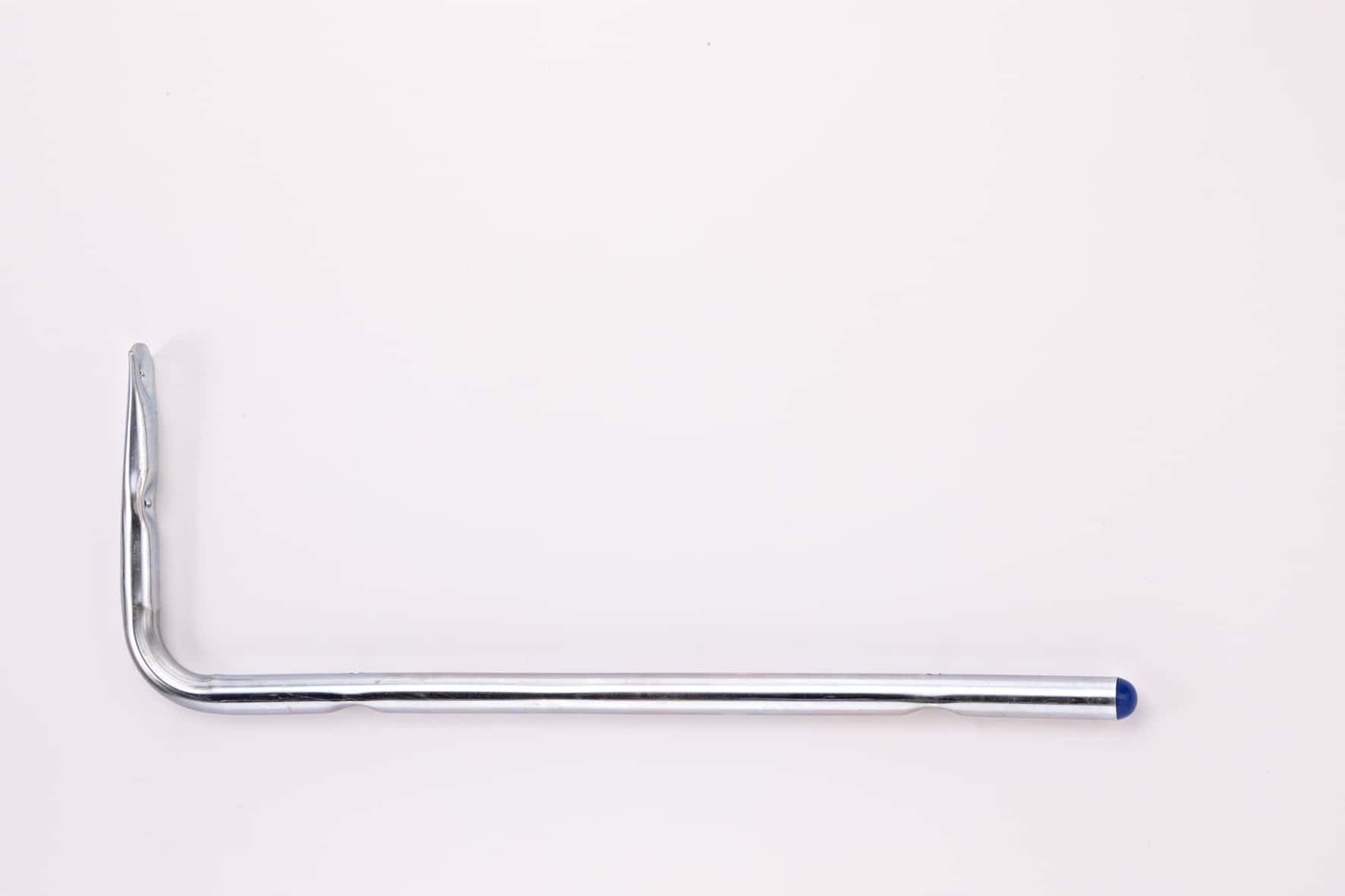 Crochet de rangement Mottez double 22cm