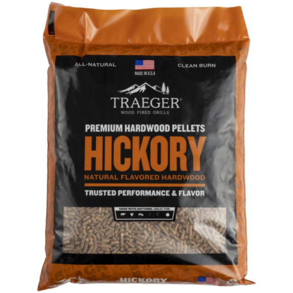 Pellets pour barbecue HICKORY -sac de 9 kg - TRAEGER