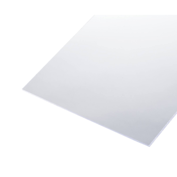 Styroglass clair lisse +/- 4mm 0.50x0.50m - SEDPA