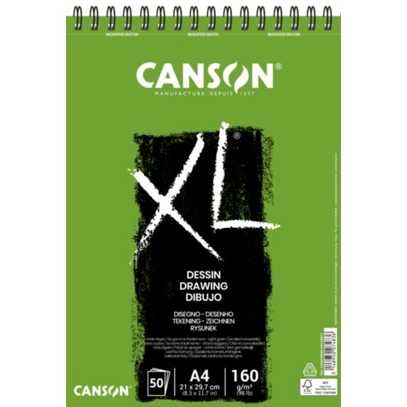 Album XL® Dessin Canson® 160g 50 feuilles