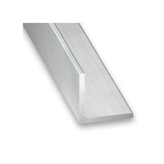 Cornière Aluminium 15x15mm ép.1,5mm 2m Brut - CQFD