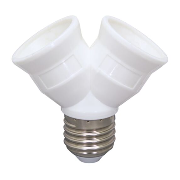 Adaptateur double sortie E27