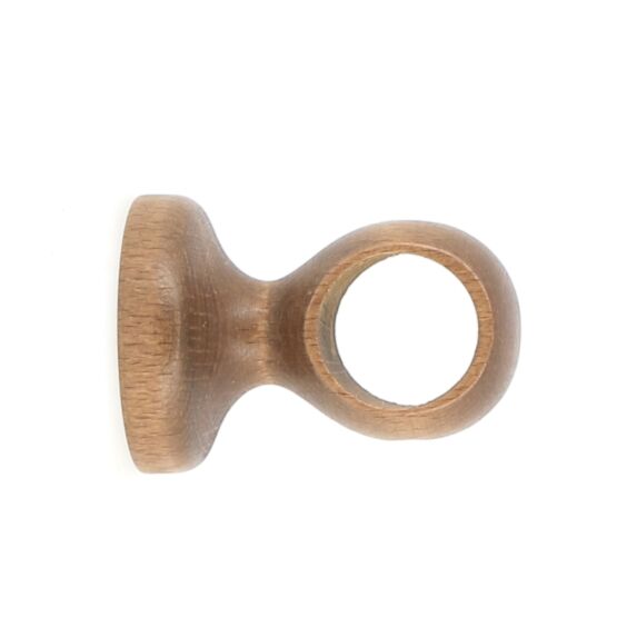 1 support bois monobloc court Ø28 50mm chêne - MOBOIS